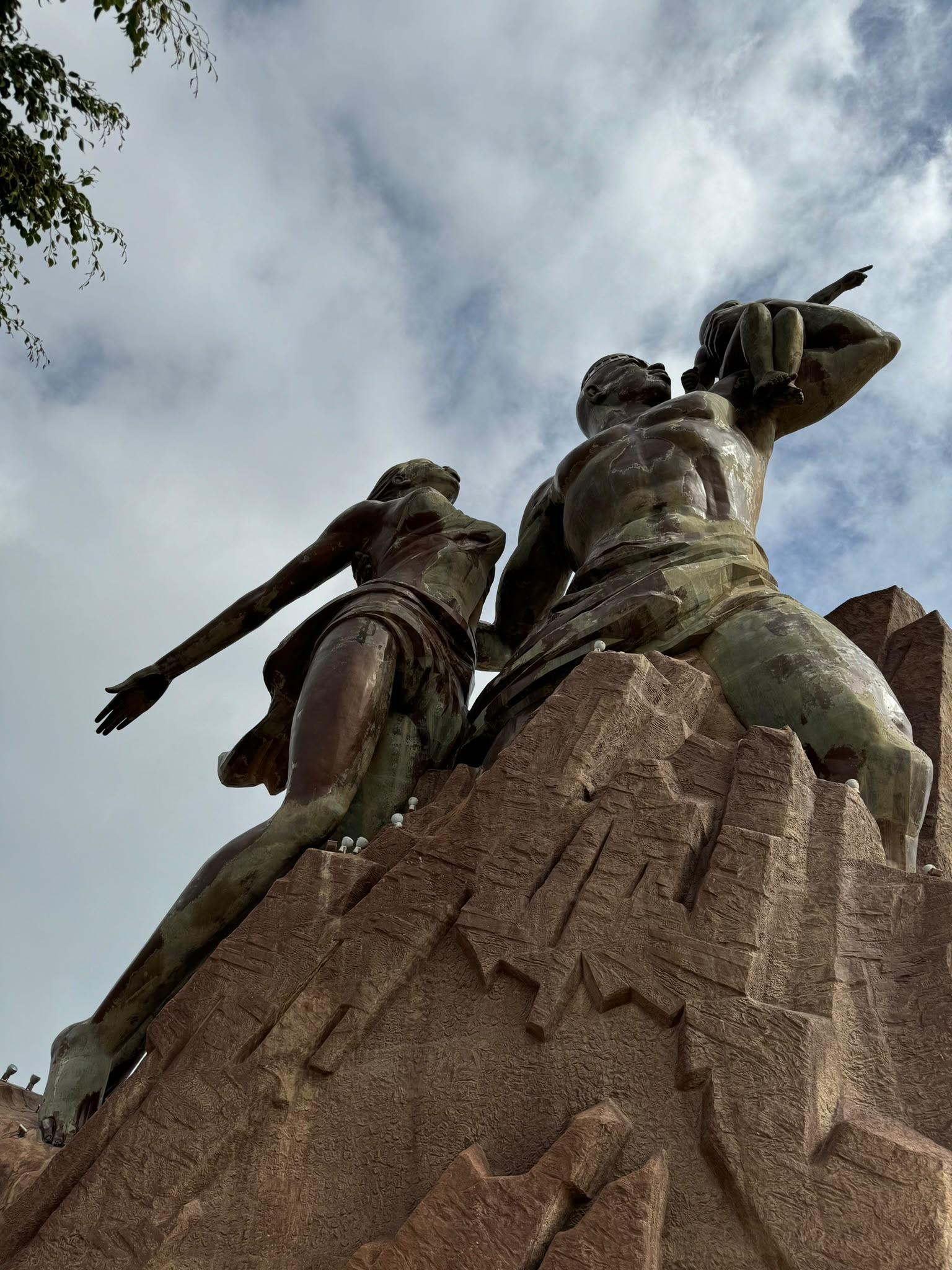 Visite du Monument de la Renaissance africaine